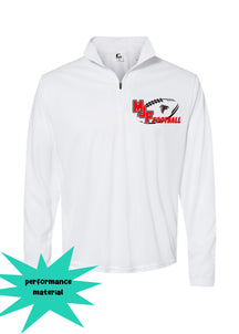 Falcons Football Quarter Zip Long Sleeve Design 2