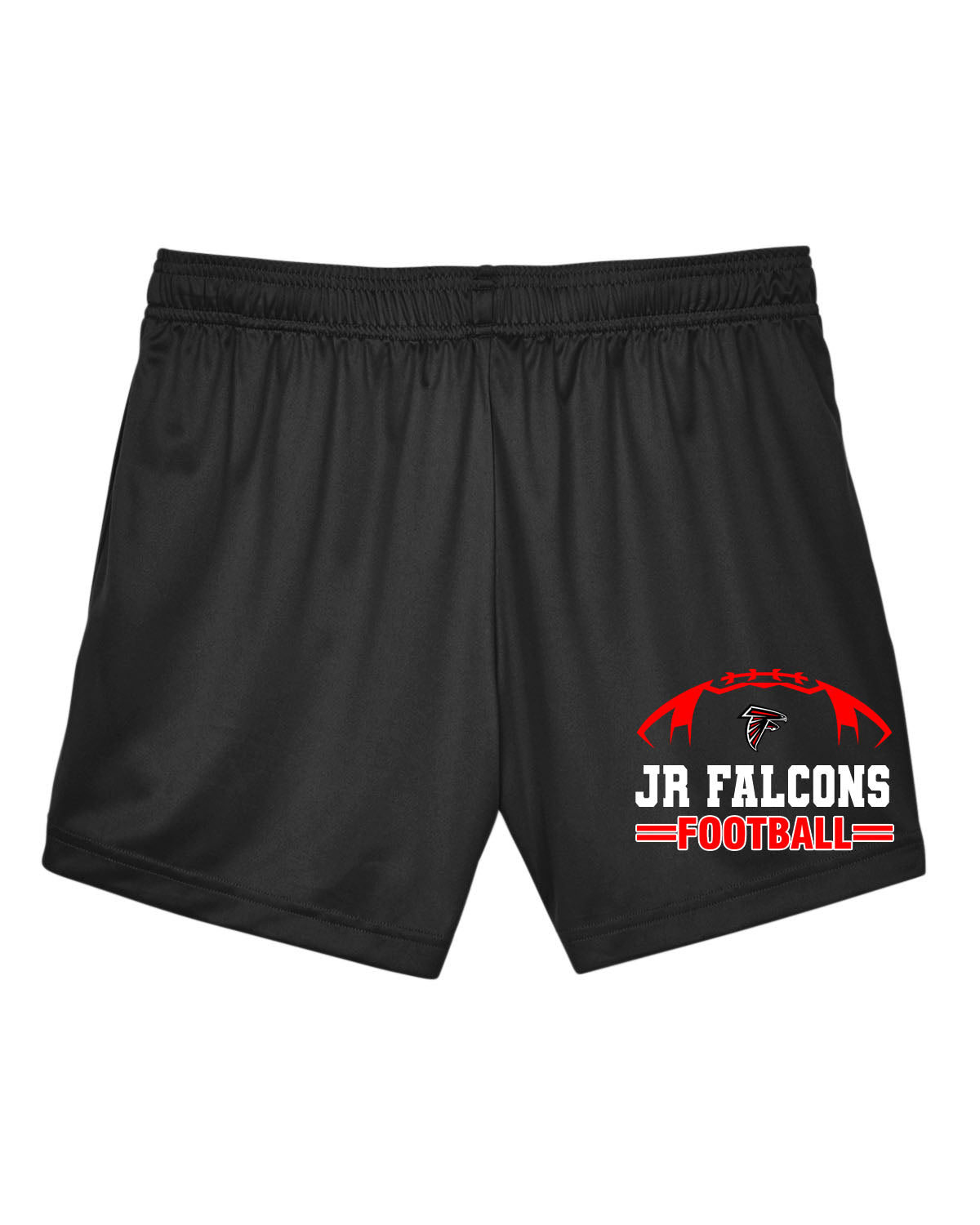 Falcons Football Ladies Performance Shorts Design 3