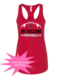 Falcons Football Performance Racerback Tank Top Design 3
