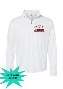 Falcons Football Quarter Zip Long Sleeve Design 3