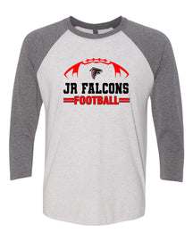 Falcons Football raglan shirt Design 3