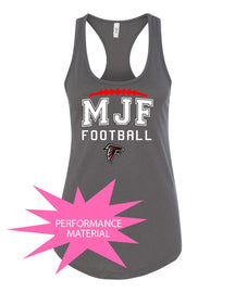 Falcons Football Performance Racerback Tank Top Design 4