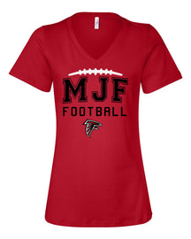 Falcons Football V-neck T-Shirt Design 4