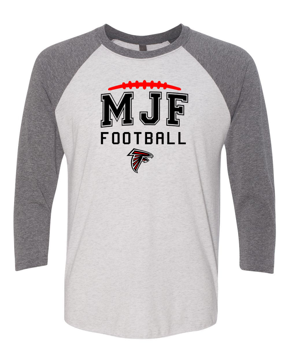 Falcons Football raglan shirt Design 4