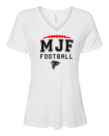 Falcons Football V-neck T-Shirt Design 4