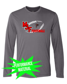 Falcons Football Performance Material Long Sleeve Shirt Design 2
