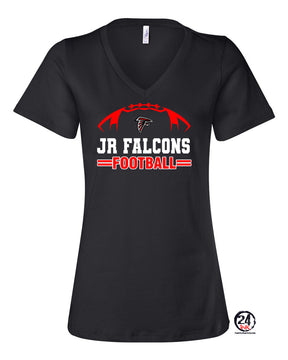 Falcons Football V-neck T-Shirt Design 3