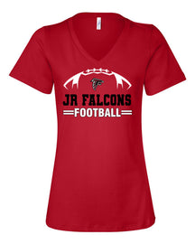 Falcons Football V-neck T-Shirt Design 3
