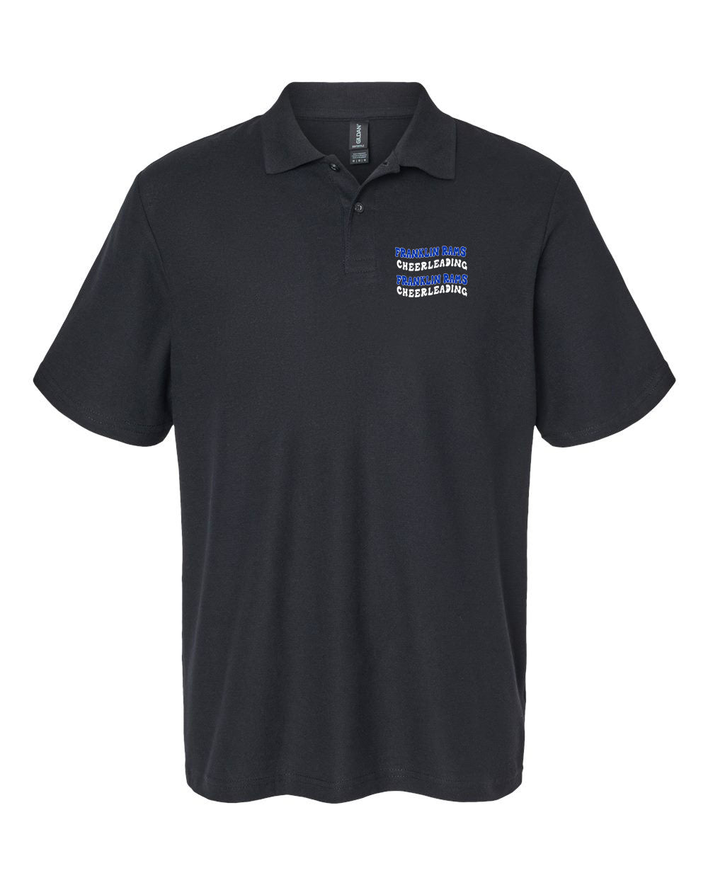 Franklin Cheer Polo T-Shirt Design 1