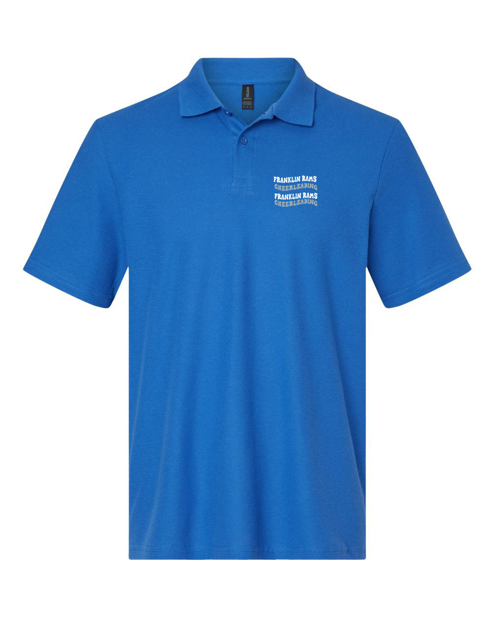 Franklin Cheer Polo T-Shirt Design 1