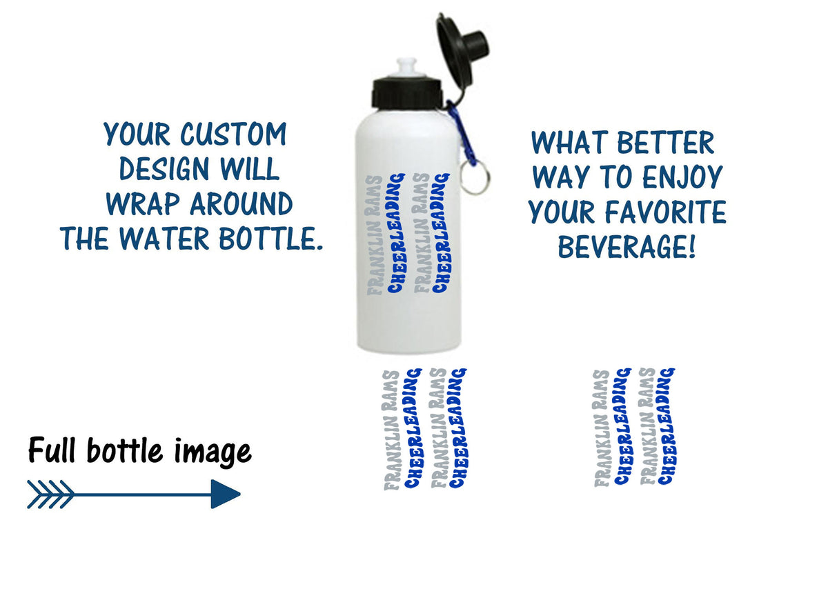 Franklin Cheer Design 1 Water Bottle