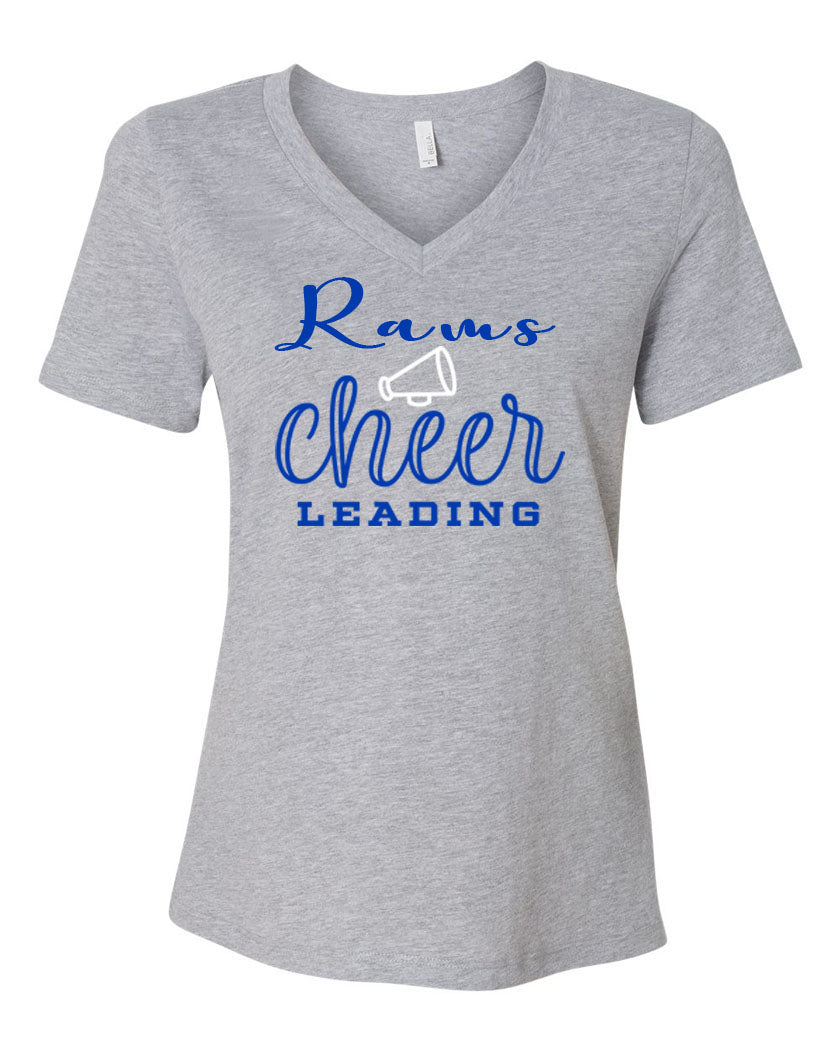 Franklin Cheer Design 2 V-neck T-Shirt