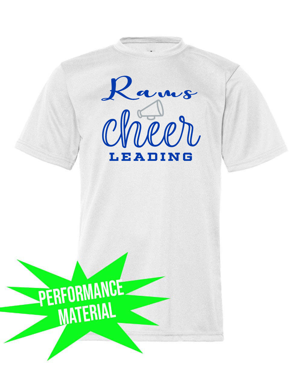 Franklin Cheer Performance Material T-Shirt Design 2