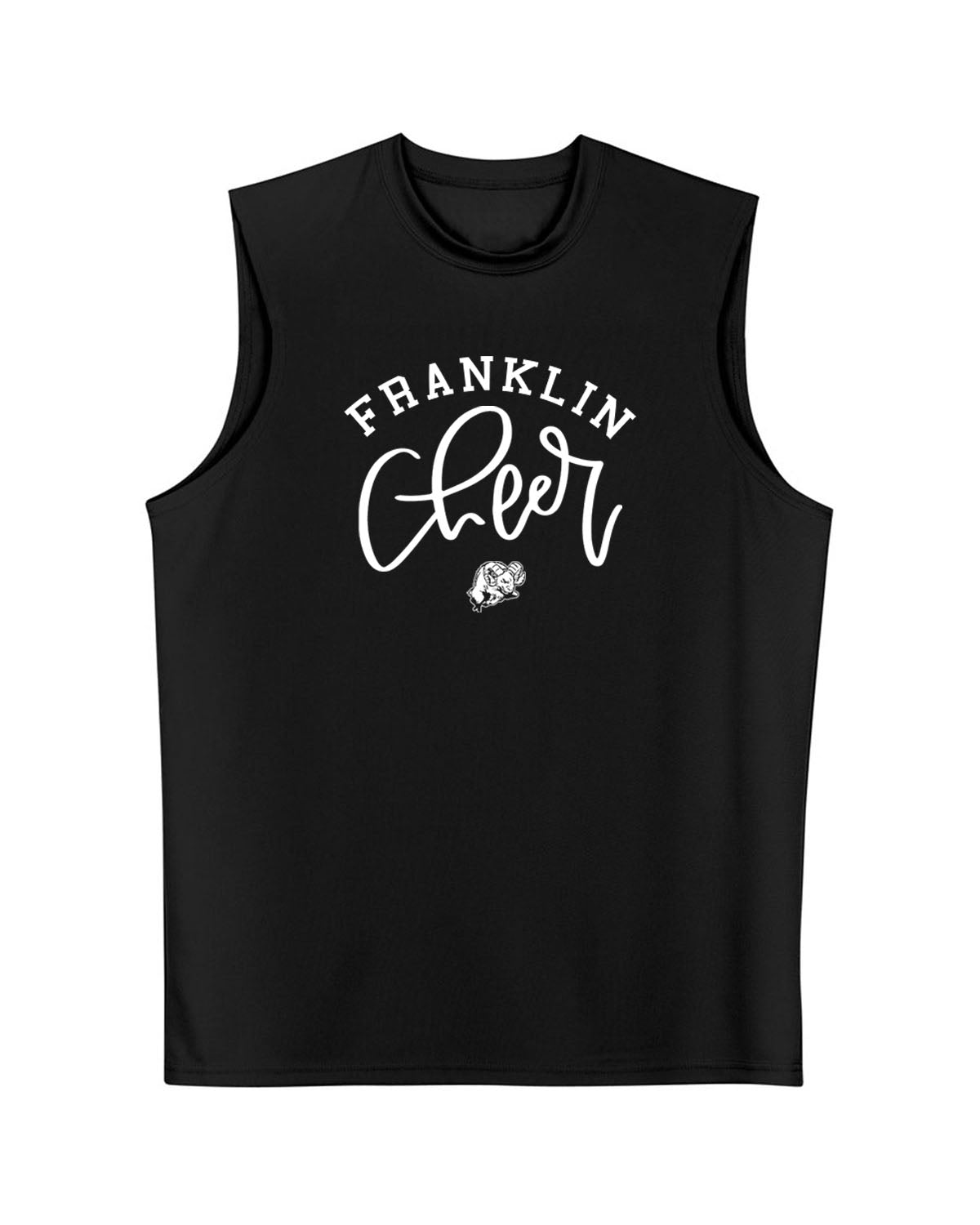 Franklin Cheer Men's Performance Tank Top Design 3