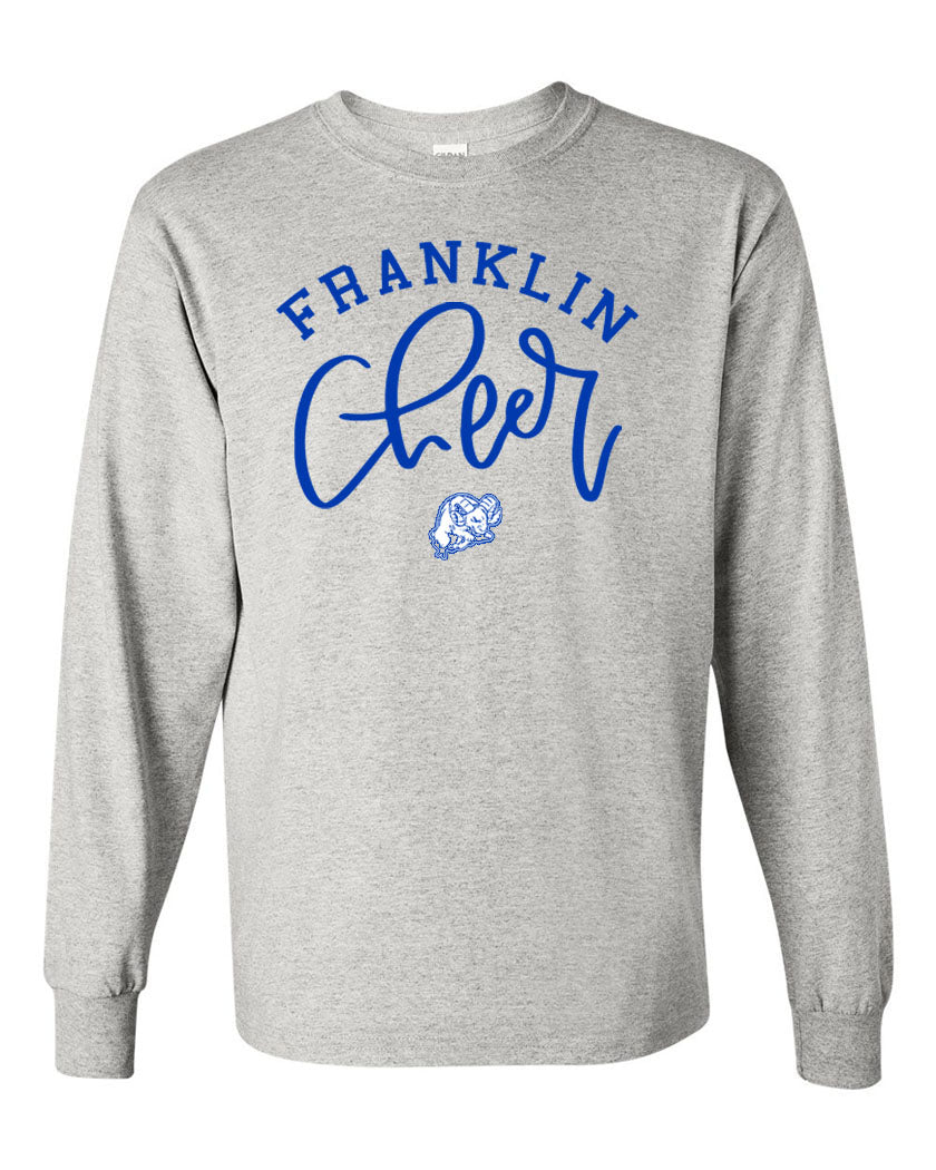 Franklin Cheer Design 3 Long Sleeve Shirt