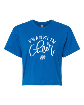 Franklin Cheer Design 3 Crop Top