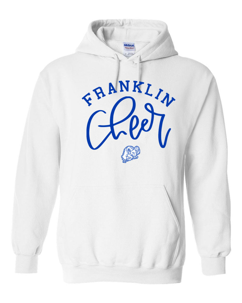 Franklin Cheer Design 3 Hooded Sweatshirt