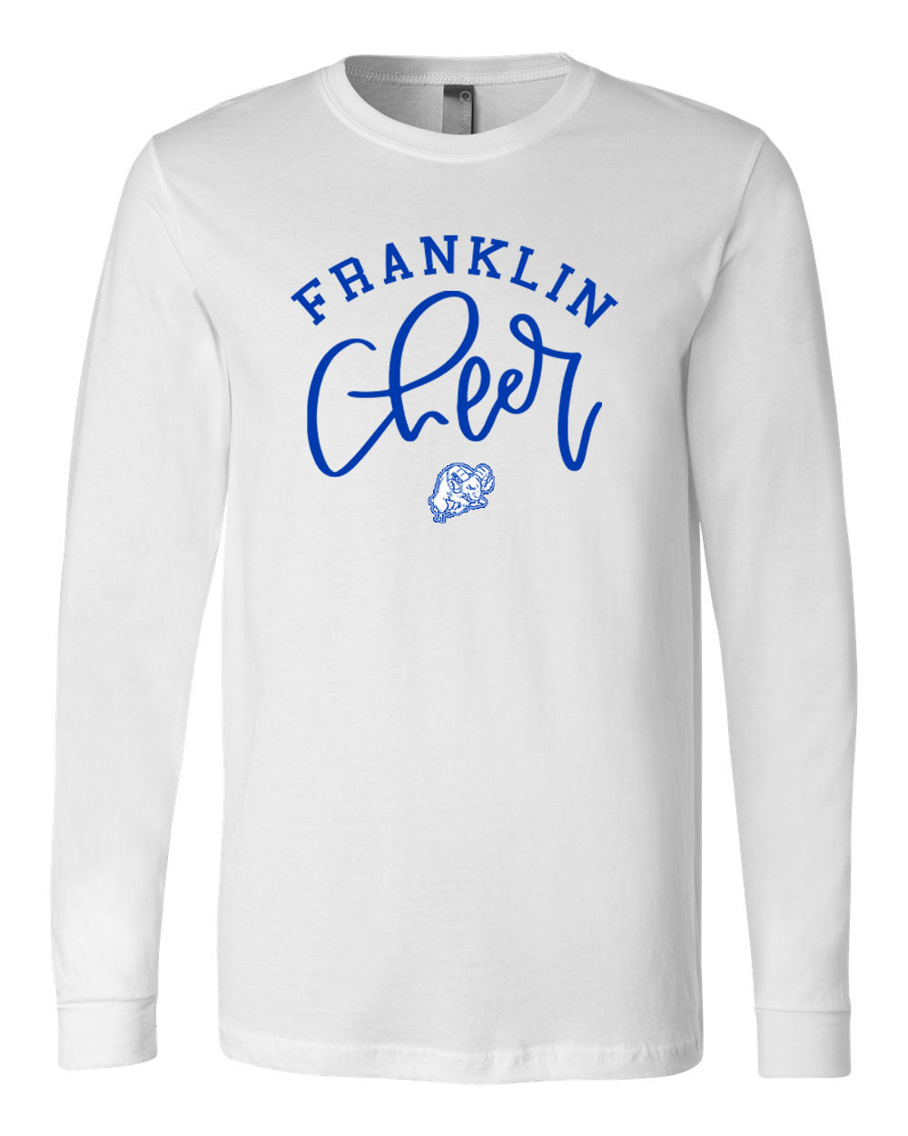 Franklin Cheer Design 3 Long Sleeve Shirt