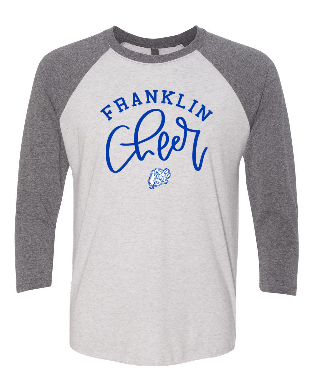 Franklin Cheer Design 3 raglan shirt