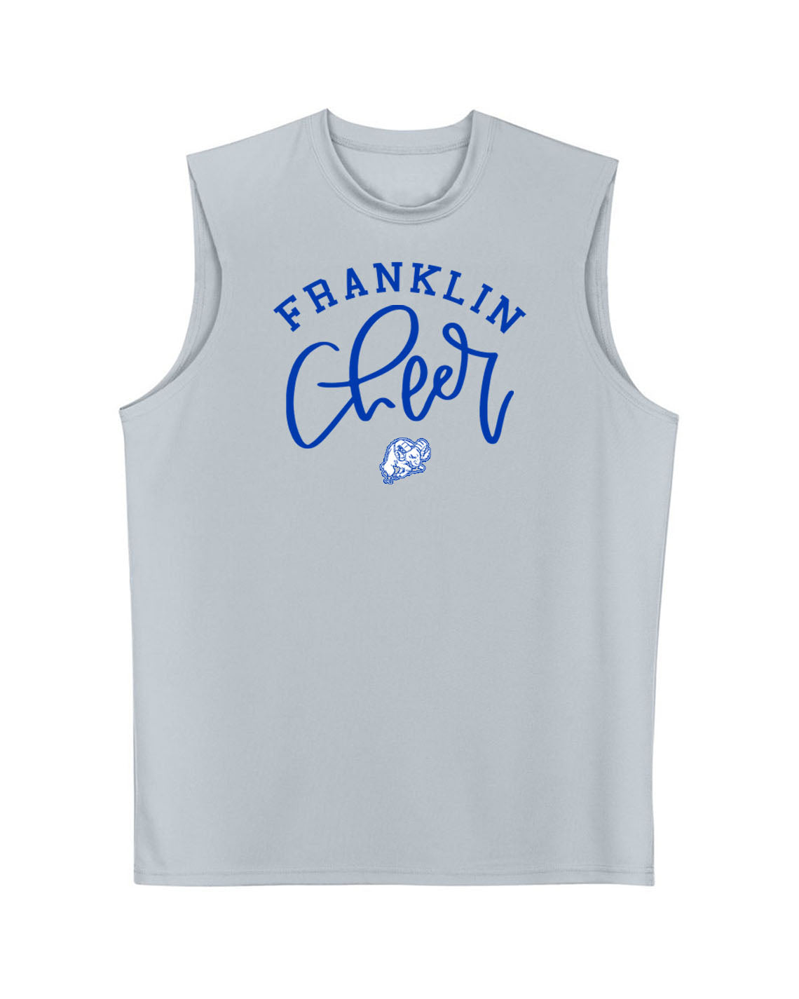 Franklin Cheer Men's Performance Tank Top Design 3