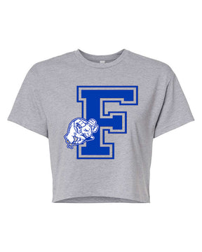 Franklin School design 1 Crop Top