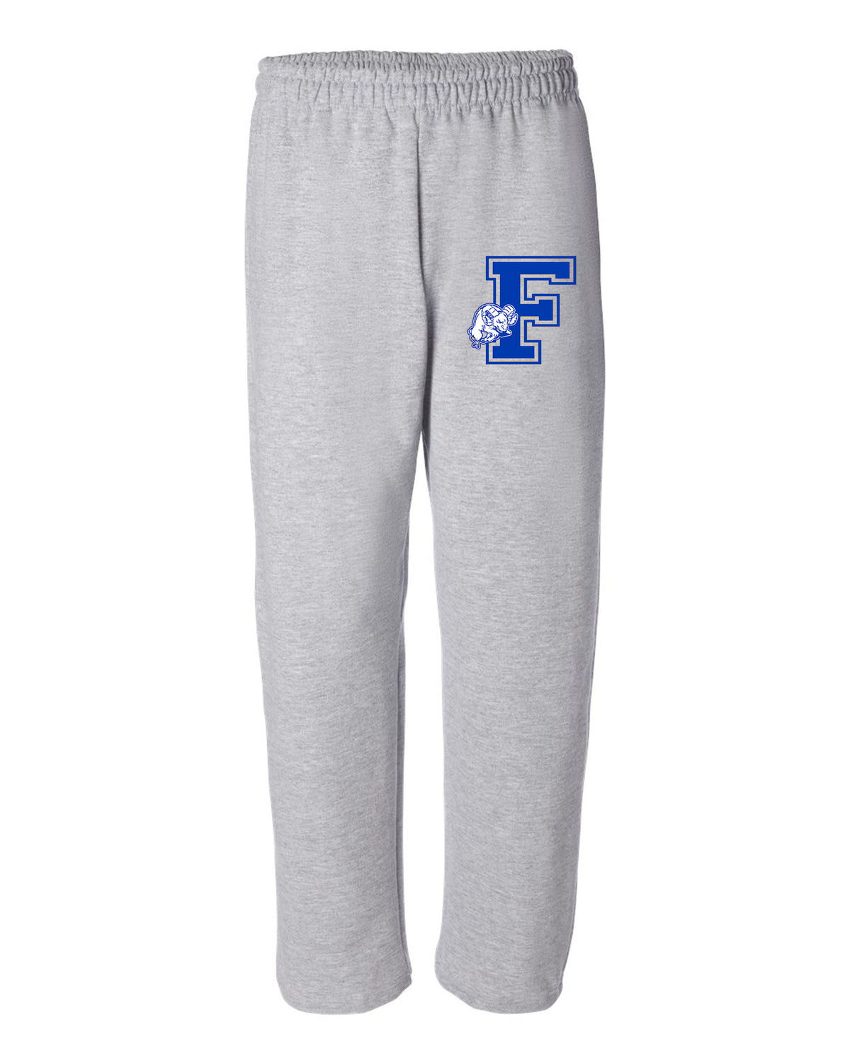 Franklin School Design 1 Open Bottom Sweatpants
