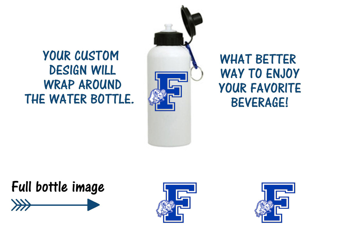 Franklin School Design 1 Water Bottle