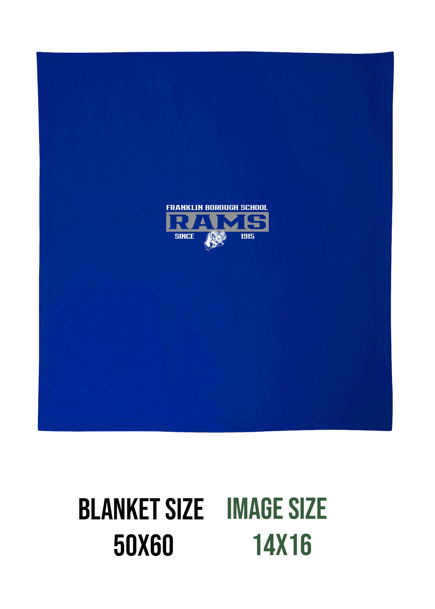 Franklin School Design 2 Blanket