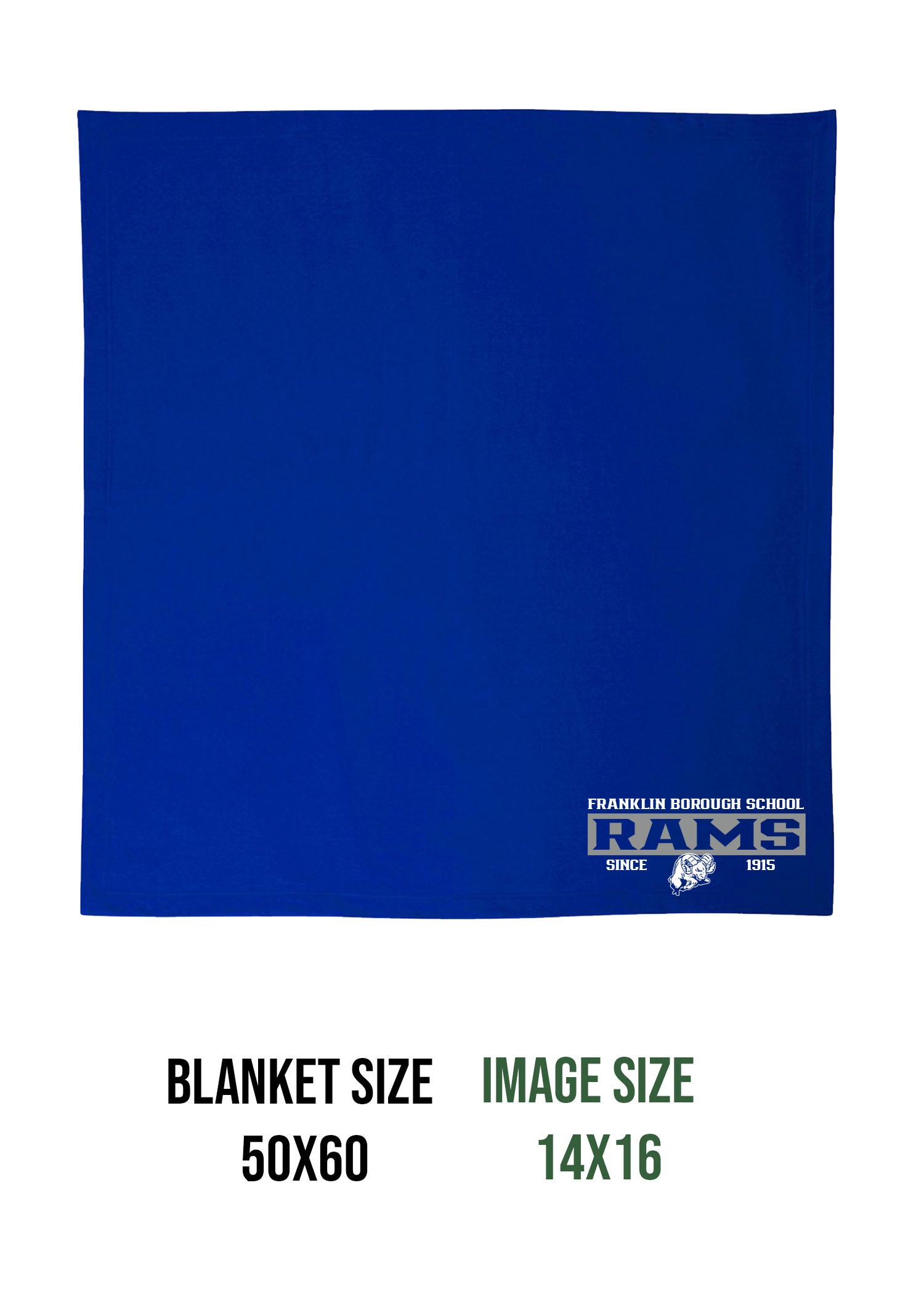 Franklin School Design 2 Blanket