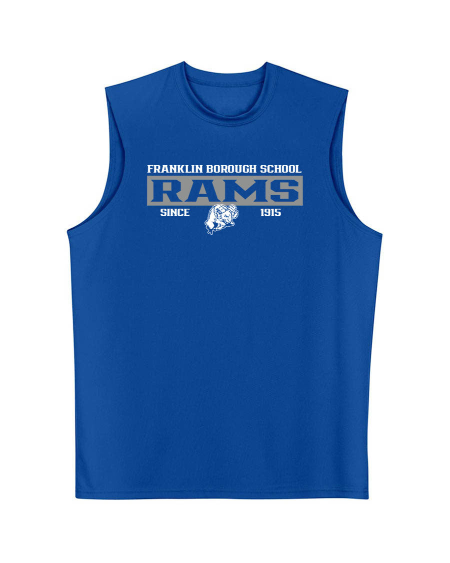 Franklin School Design 2 Men's performance Tank Top