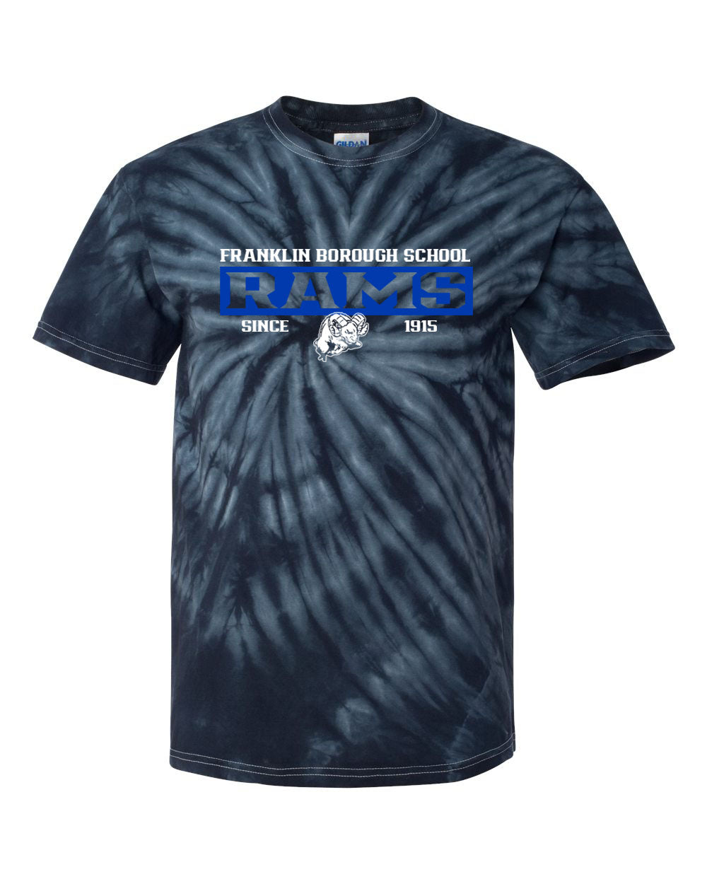 Franklin School Tie Dye t-shirt Design 2