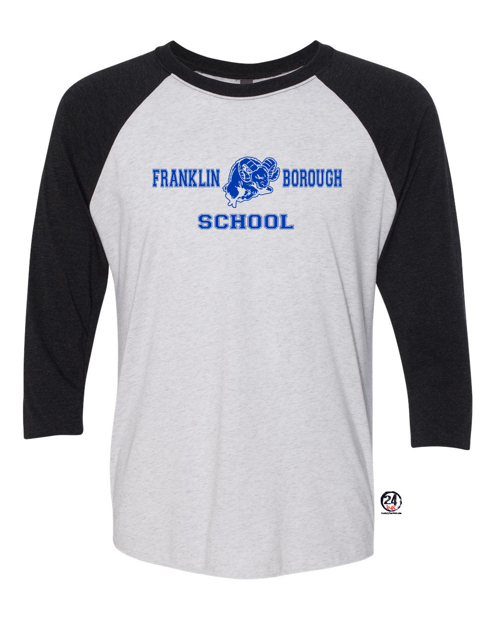 Franklin School Design 3 raglan shirt