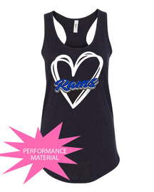 Franklin School Design 4 Performance Racerback Tank Top