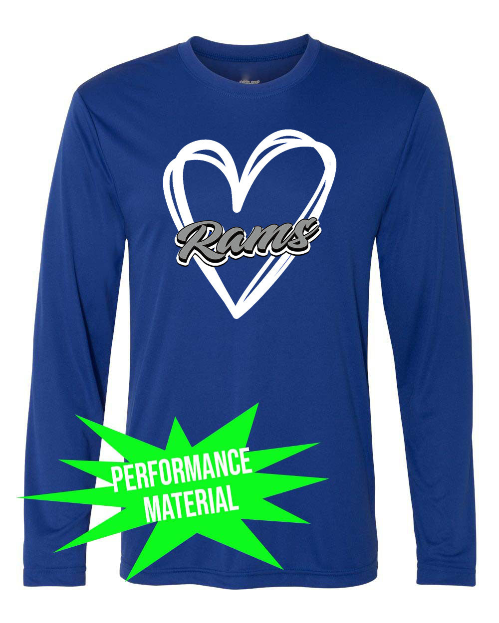 Franklin School Performance Material Design 4 Long Sleeve Shirt