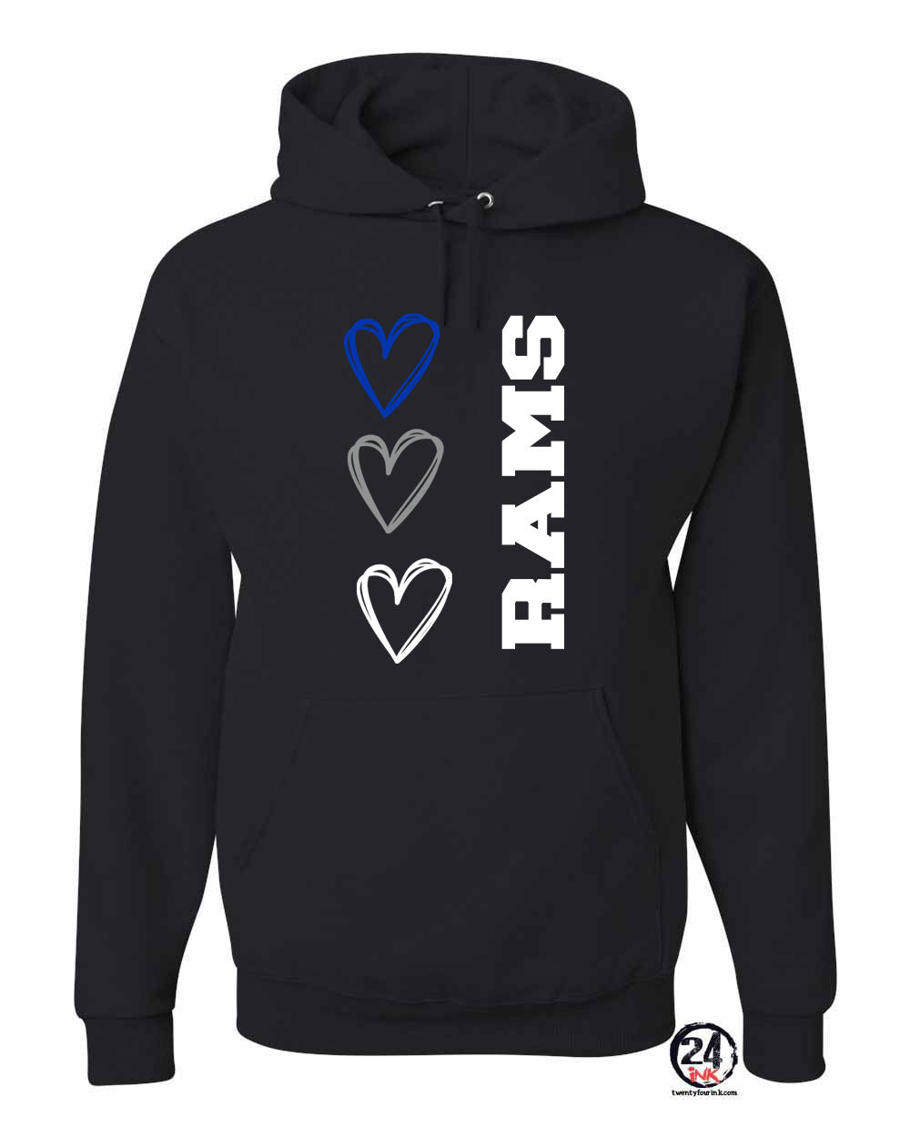 Franklin School Design 5 Hooded Sweatshirt