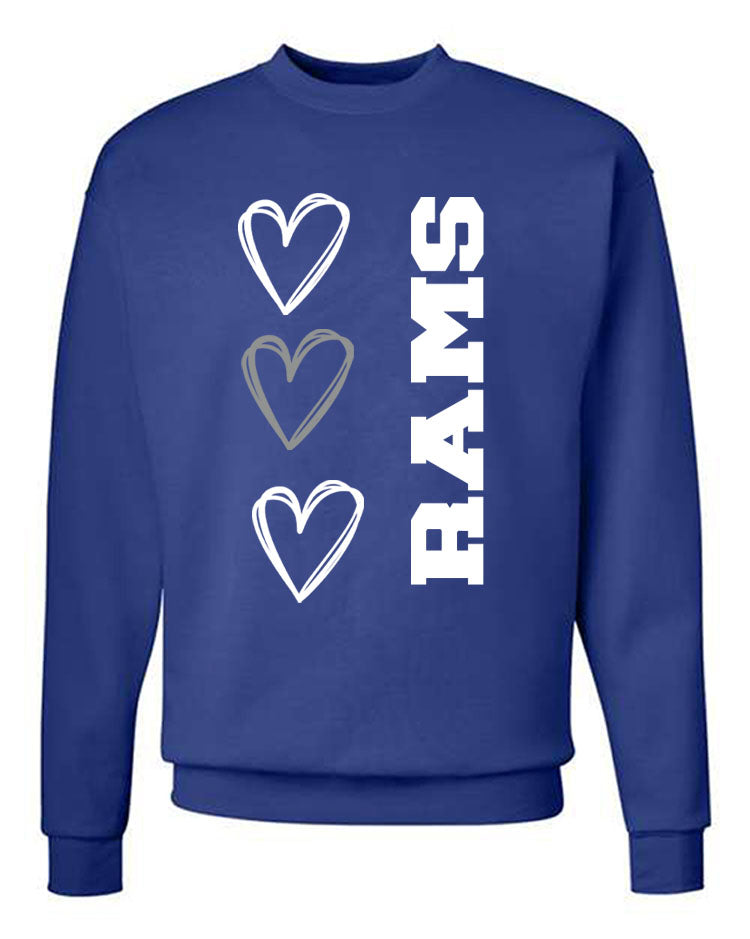 Franklin School Design 5 non hooded sweatshirt