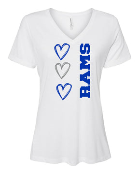 Franklin School Design 5 V-neck T-Shirt