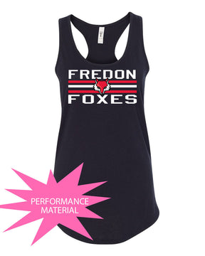 Fredon School Performance Racerback Tank Top Design 13