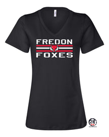 Fredon School V-neck T-Shirt Design 13