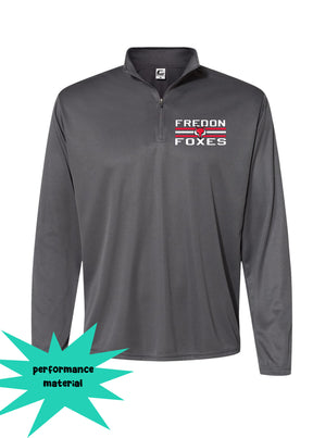 Fredon School Quarter Zip Long Sleeve Design 13