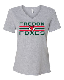Fredon School V-neck T-Shirt Design 13
