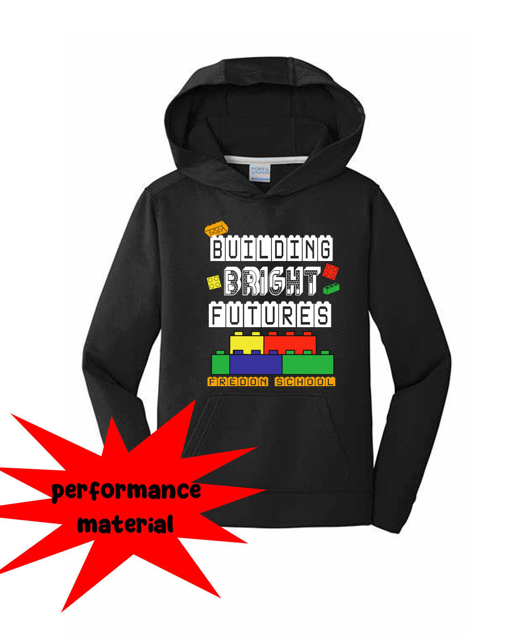 Fredon School Performance Hooded Sweatshirt Design 14