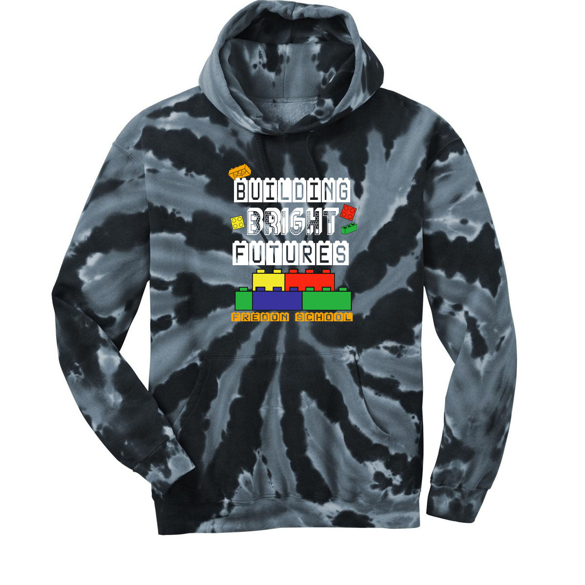 Fredon School Tie-Dye Hooded Sweatshirt Design 14