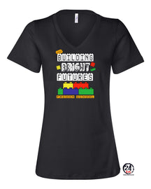 Fredon School V-neck T-Shirt Design 14