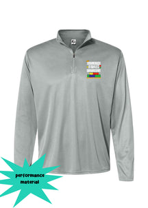 Fredon School Quarter Zip Long Sleeve Design 14