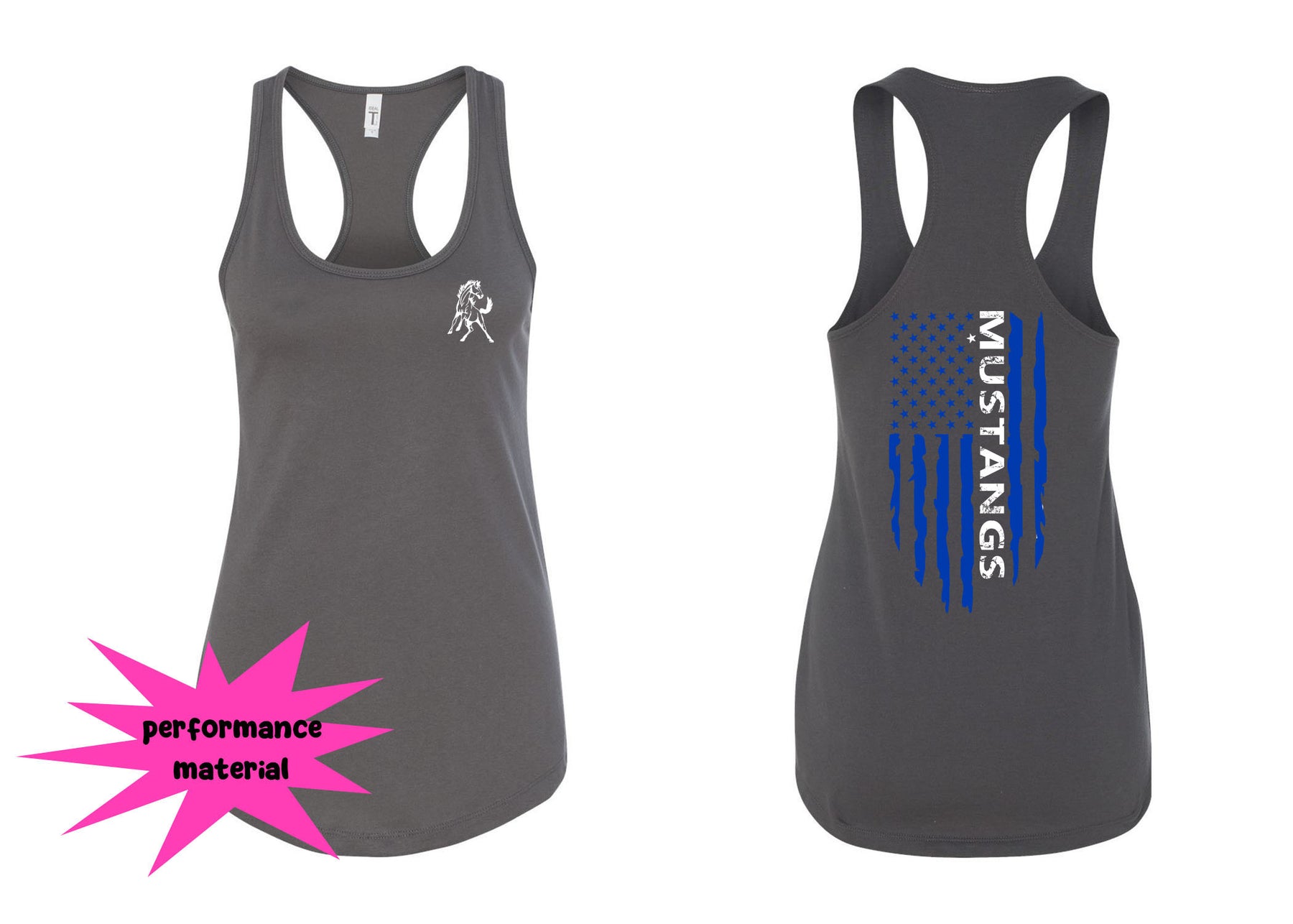 Frelinghuysen Design 11 Performance Racerback Tank Top