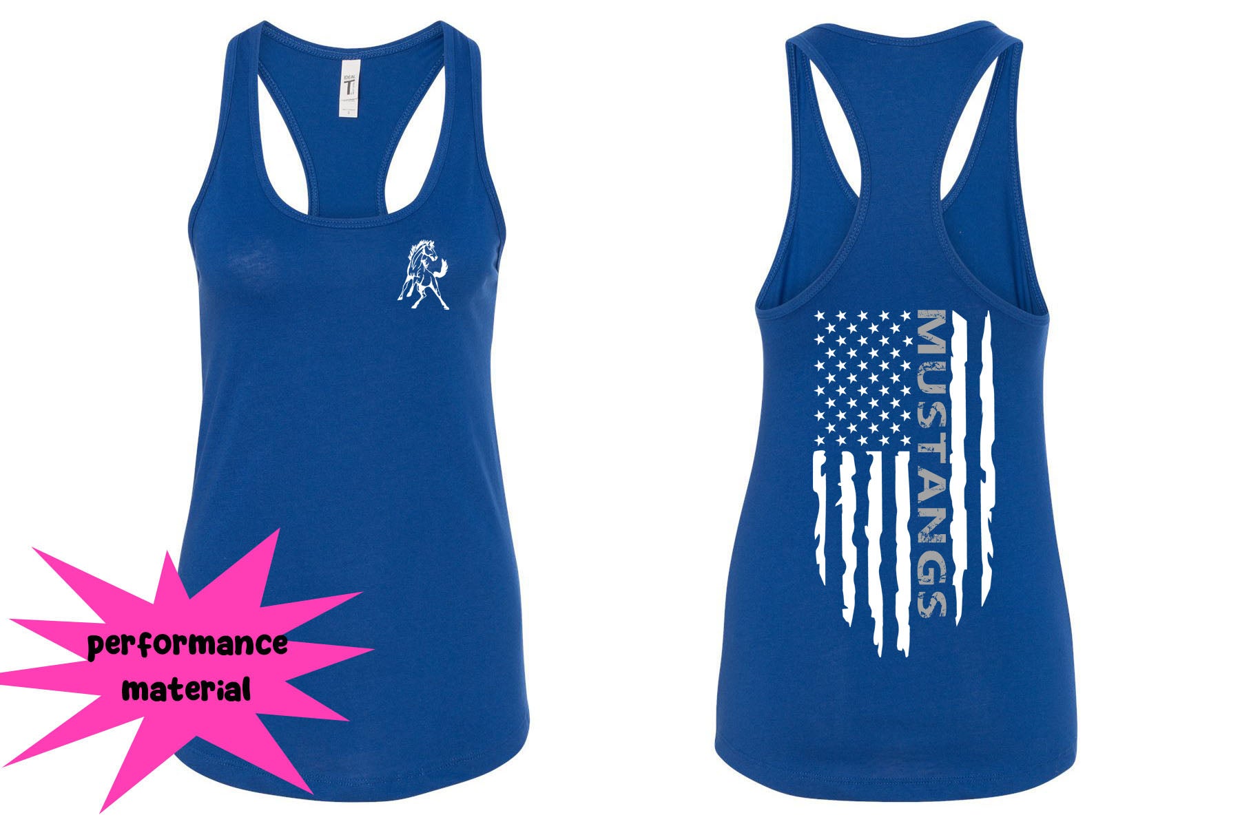 Frelinghuysen Design 11 Performance Racerback Tank Top