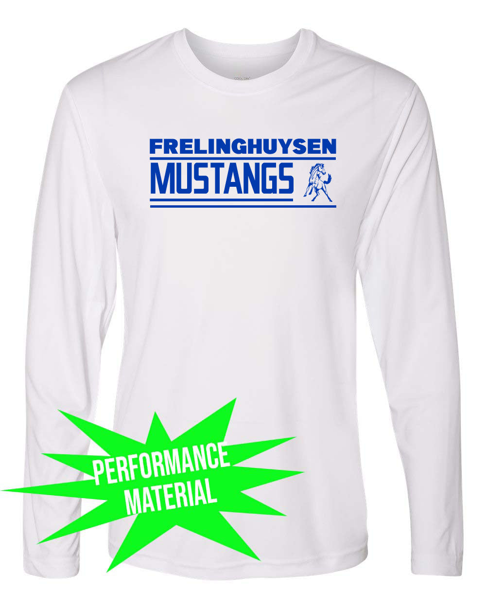Frelinghuysen Performance Material Long Sleeve Shirt Design 13