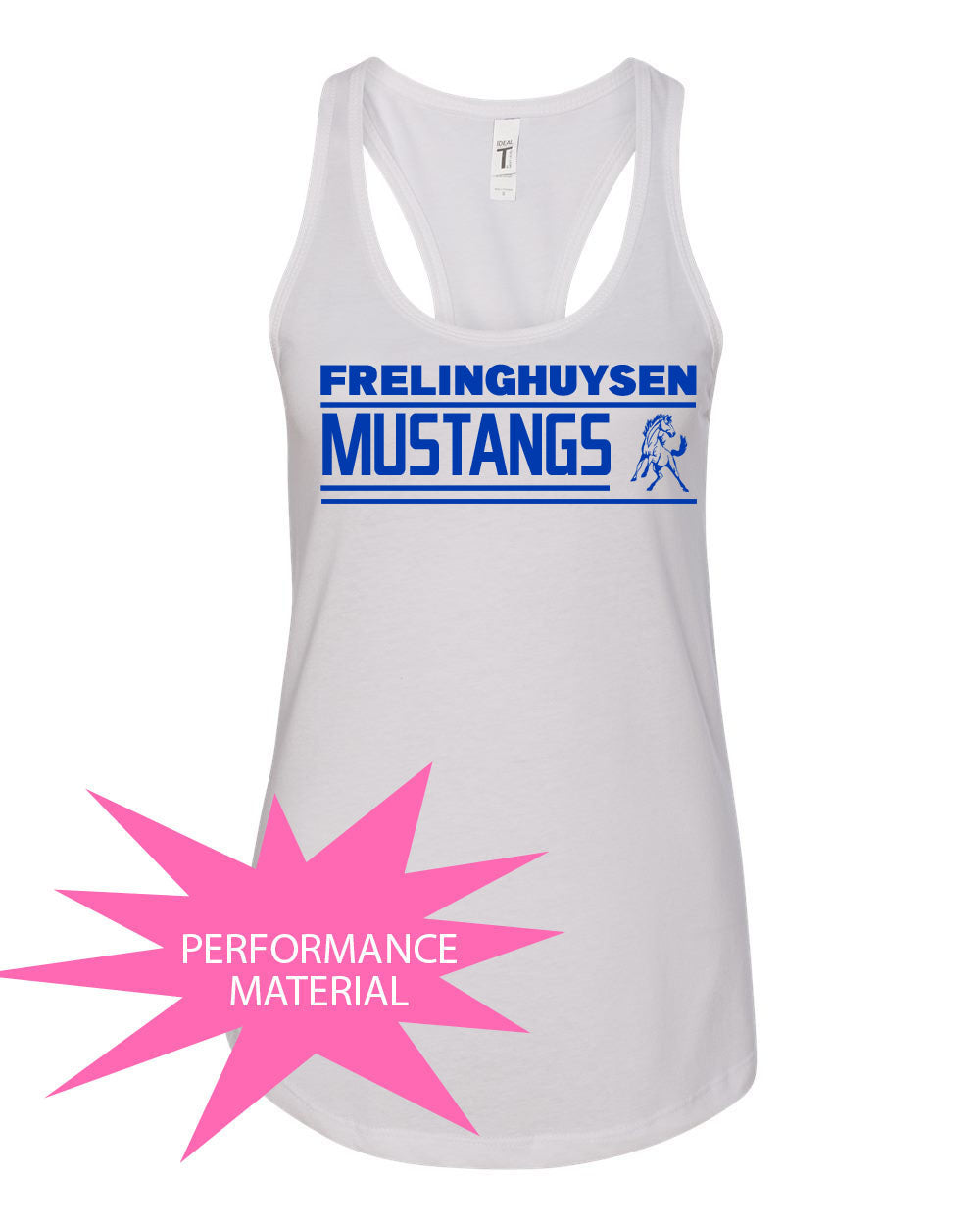 Frelinghuysen Design 13 Performance Racerback Tank Top