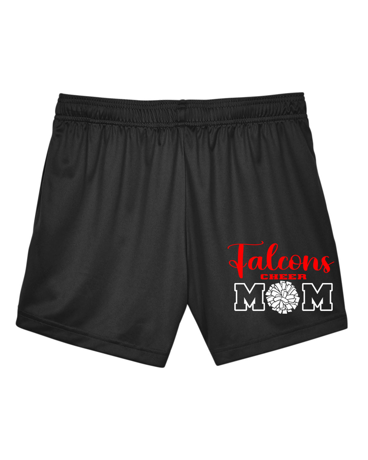 Falcons Cheer Ladies Performance Shorts Design 1